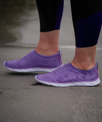 Watery swim shoes for adults - Kawaii - Purple