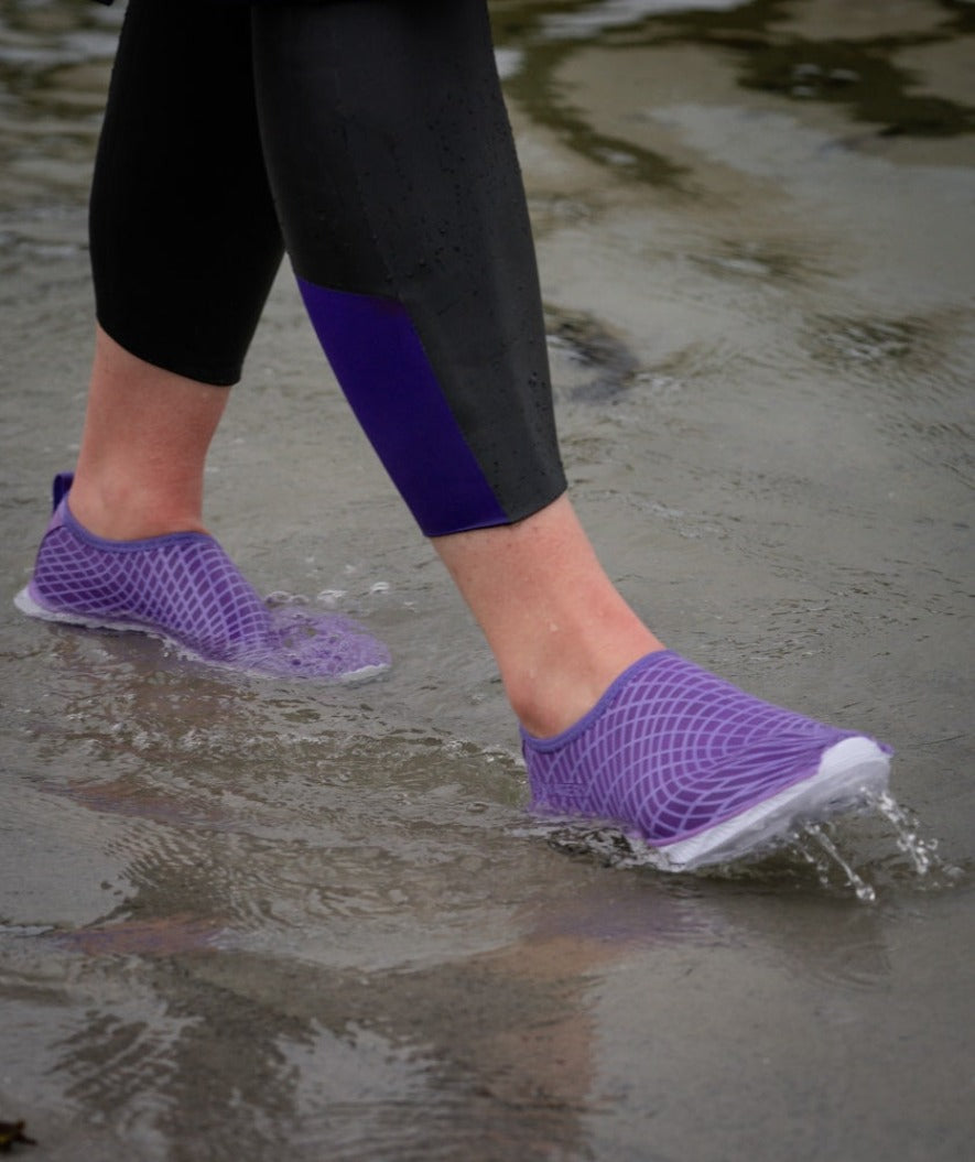 Watery swim shoes for adults - Kawaii - Purple