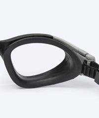 Watery training swimming goggles - Kelvin Active - Black/clear