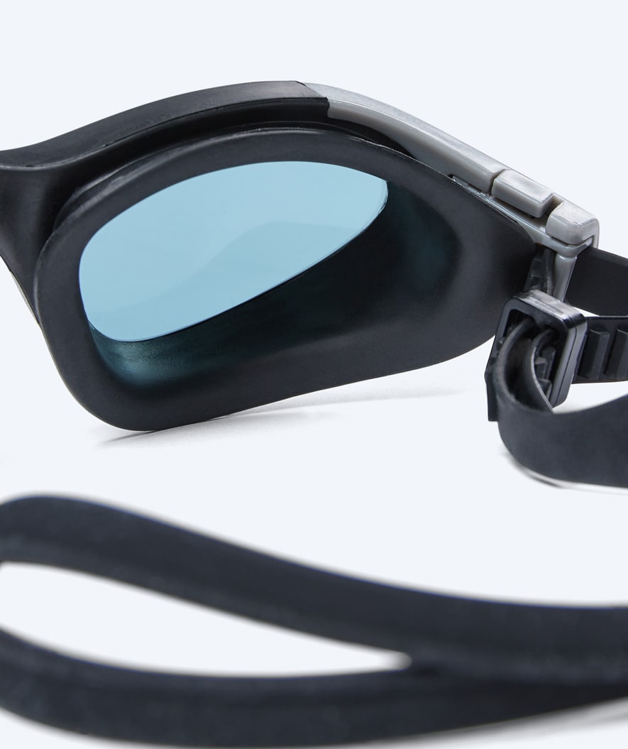 Watery exercise diving goggles - Kelvin Mirror - Black/silver