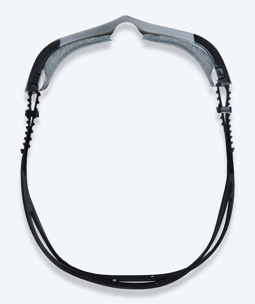 Watery exercise swim goggles - Kelvin Active - Grey (Smoke lens)