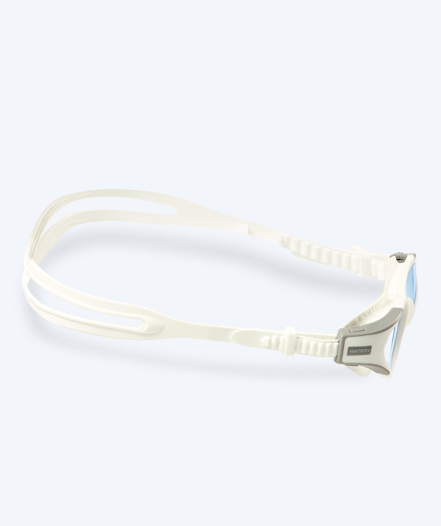Watery exercise swim goggles - Kelvin Active - White/light blue