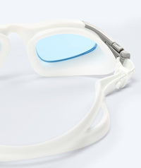 Watery exercise swim goggles - Kelvin Active - White/light blue