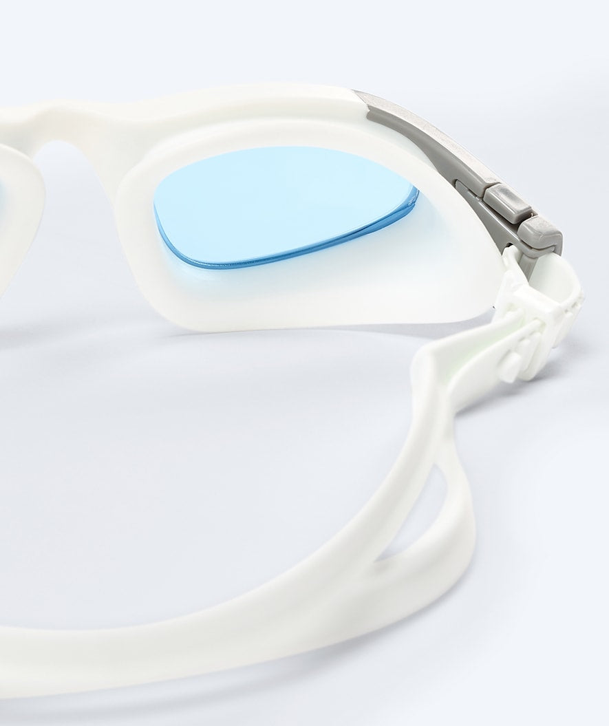 Watery exercise swim goggles - Kelvin Active - White/light blue