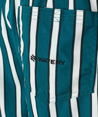 Watery swim shorts for men - Kelvin Eco - Green/white