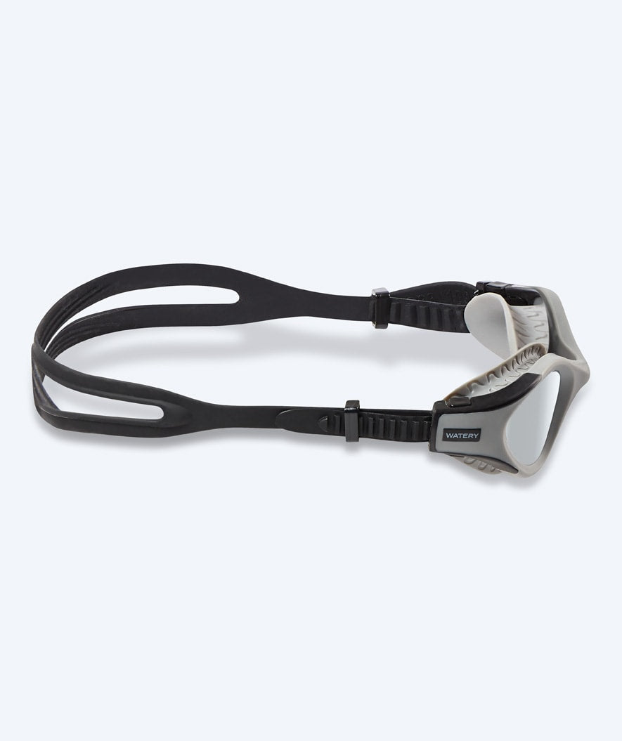 Watery training diving goggles - Kelvin Mirror - Grey/silver