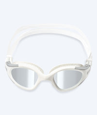 Watery exercise diving goggles - Kelvin Mirror - White/silver