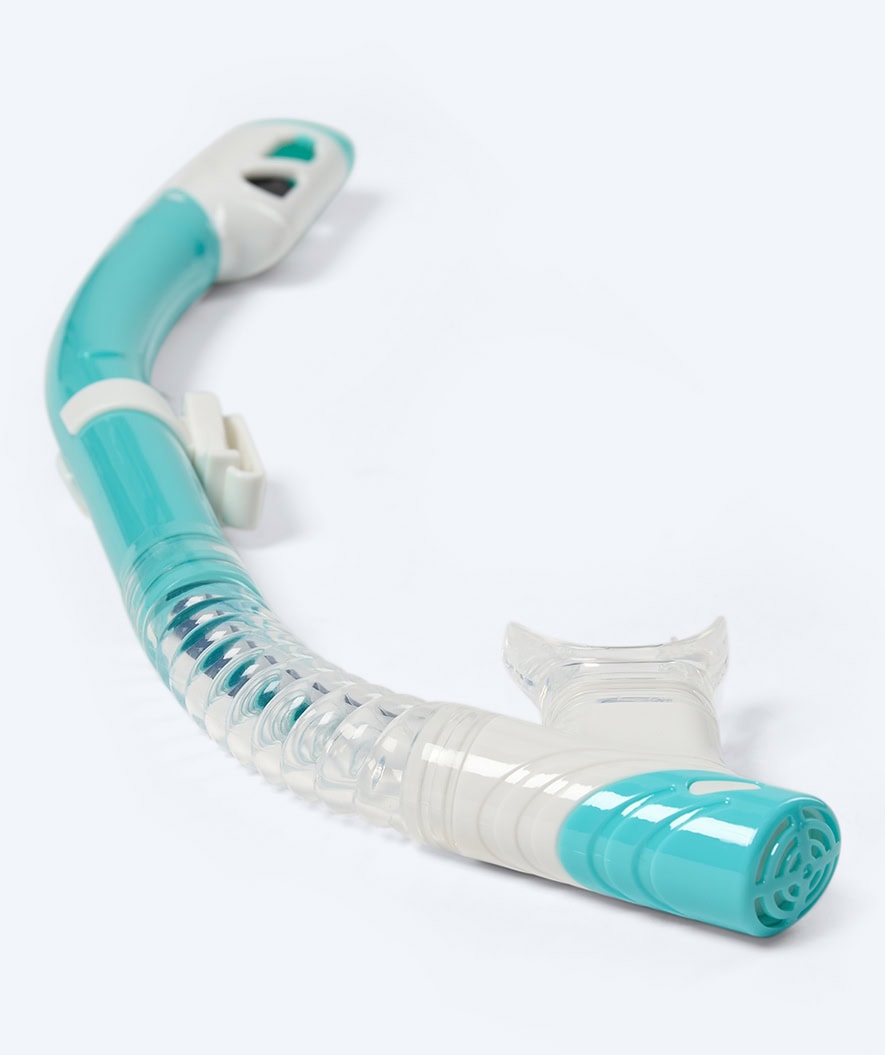 Watery full-dry snorkel for kids - Triton 2.0 - Green