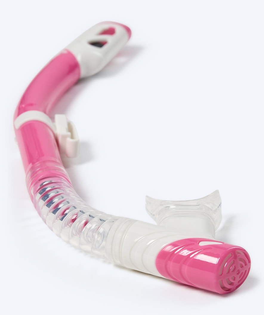 Watery full-dry snorkel for kids - Triton 2.0 - Pink