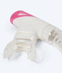 Watery full-dry snorkel for kids - Triton 2.0 - Pink