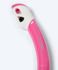 Watery full-dry snorkel for kids - Triton 2.0 - Pink