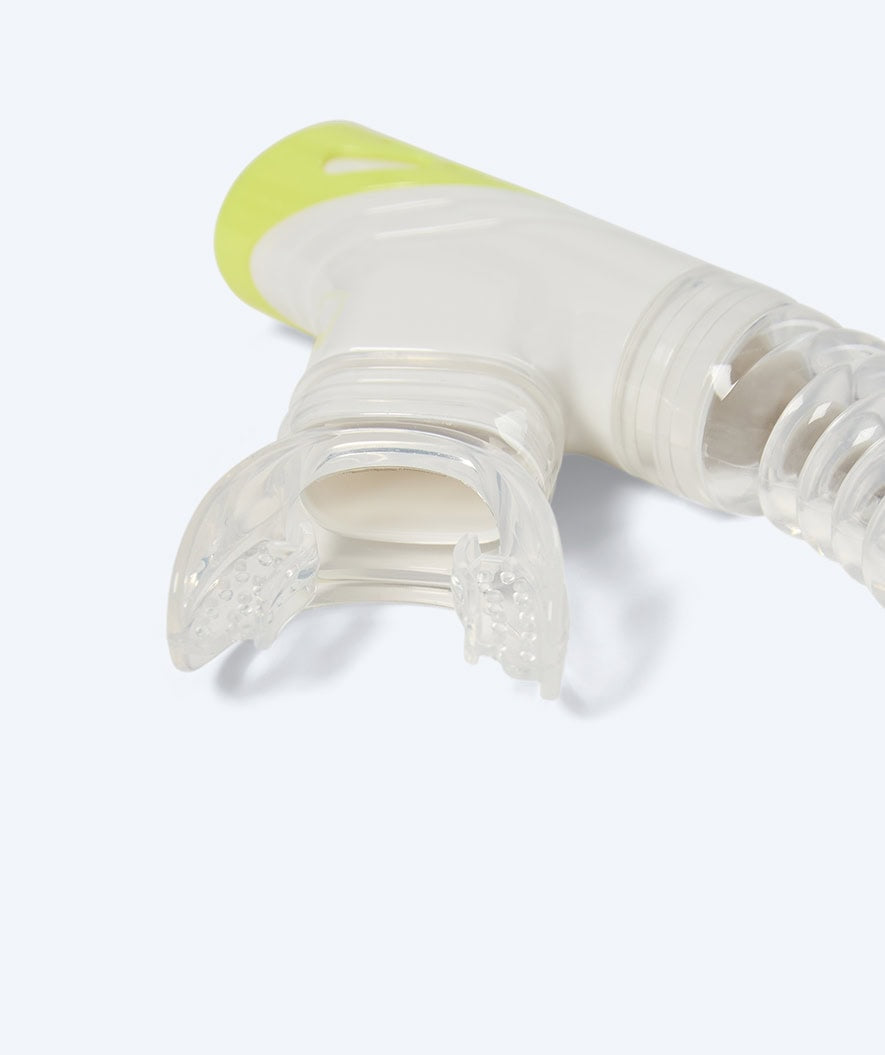 Watery Combo snorkel set for kids - Triton Full-dry - Yellow