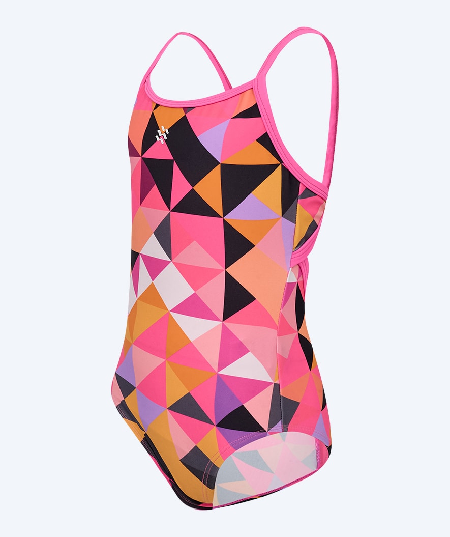 Watery swimsuit for girls - Laguna - Light pink