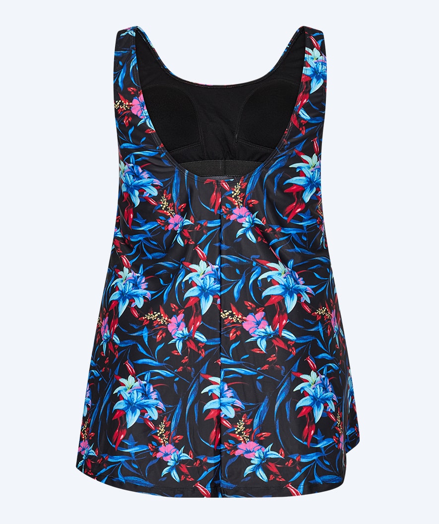 Watery swimsuit with skirt for women - Laguna - Arvin Blue