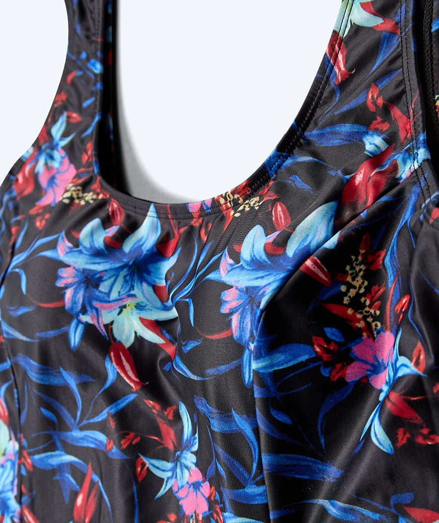 Watery swimsuit with skirt for women - Laguna - Arvin Blue