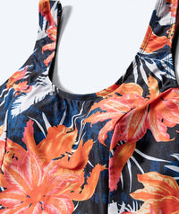 Watery skirted swimsuit for women - Laguna - Arvin Orange