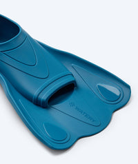 Watery swim fins for adults - Leander - Dark blue