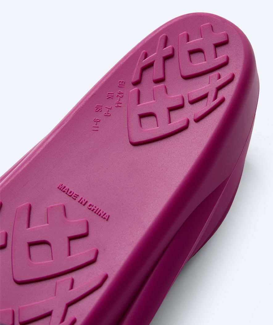 Watery swim fins for adults - Leander - Purple