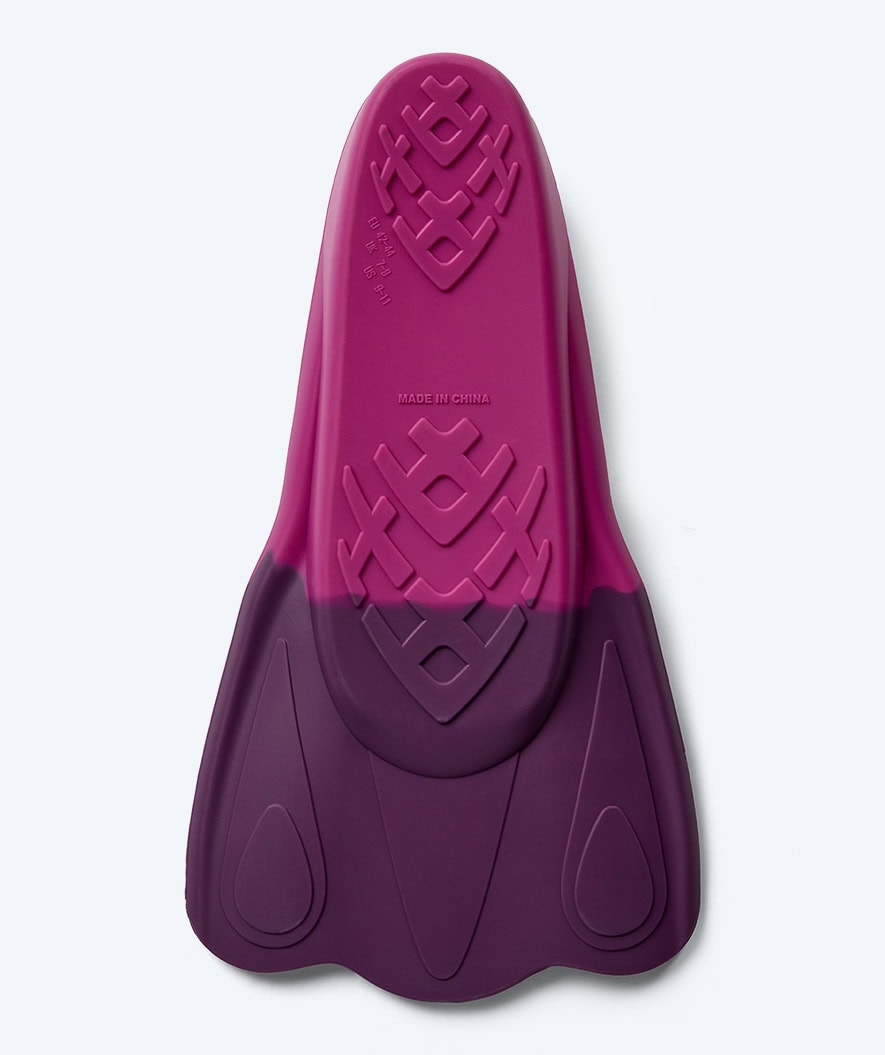 Watery swim fins for adults - Leander - Purple