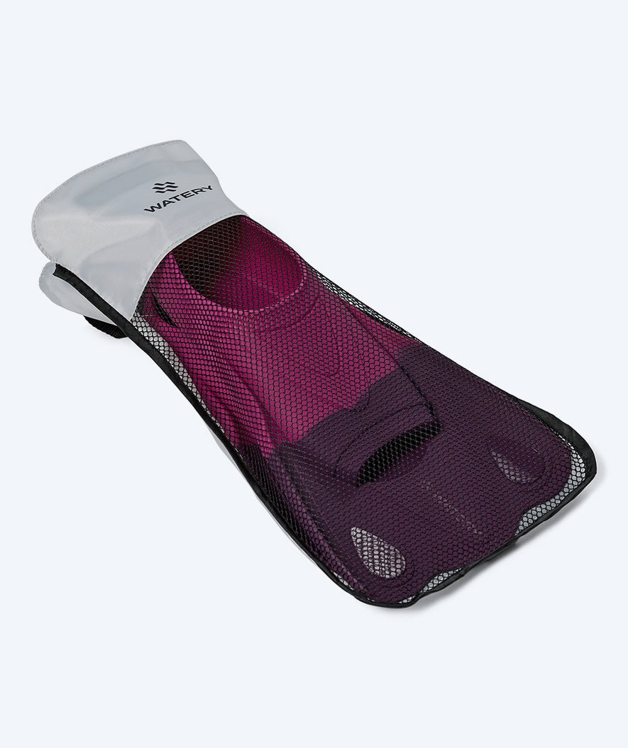 Watery swim fins for adults - Leander - Purple
