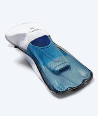 Watery swim fins for kids - Leander - Blue
