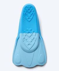 Watery swim fins for kids - Leander - Blue