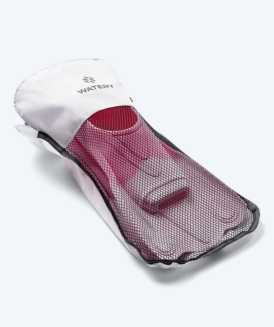 Watery swim fins for kids - Leander - Light pink