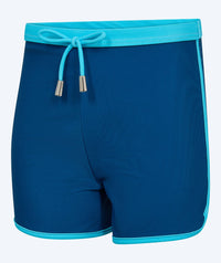 Watery UV swim shorts for kids - Manami - Atlantic Blue