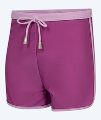 Watery UV swim shorts for kids - Manami - Atlantic Purple