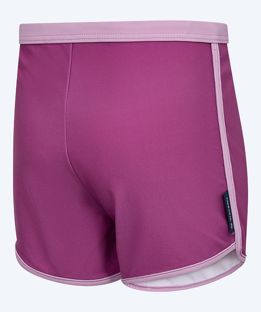 Watery UV swim shorts for kids - Manami - Atlantic Purple