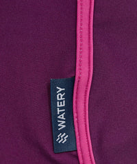 Watery UV swim shorts for kids - Manami - Purple
