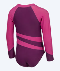 Watery UV-swimsuit for kids - Manami - Purple