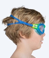 Watery swimming goggles for kids - Mantis 2.0 - Atlantic Blue/clear