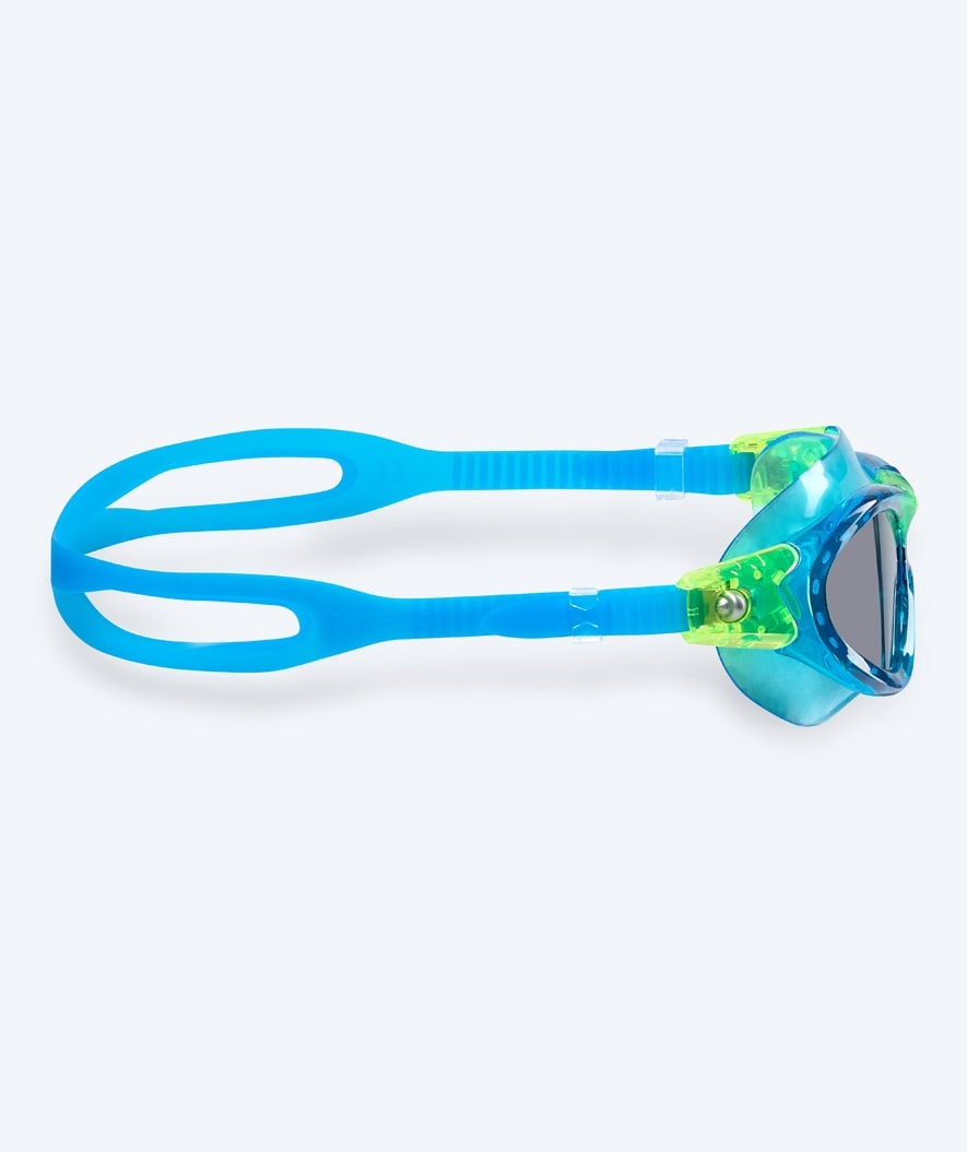 Watery swim goggles for kids - Mantis 2.0 - Blue (Smoke lens)