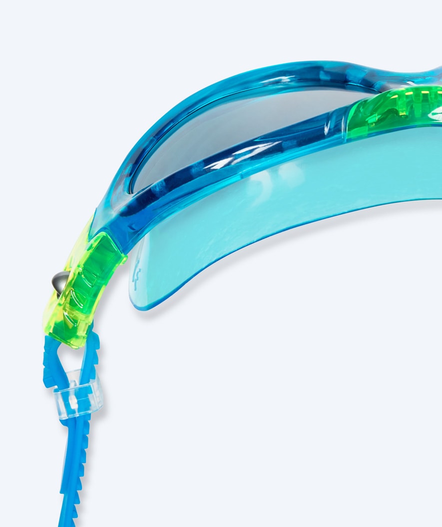 Watery swim goggles for kids - Mantis 2.0 - Blue (Smoke lens)