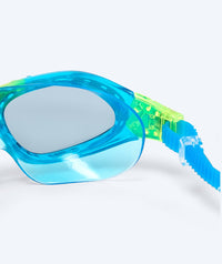 Watery swim goggles for kids - Mantis 2.0 - Blue (Smoke lens)