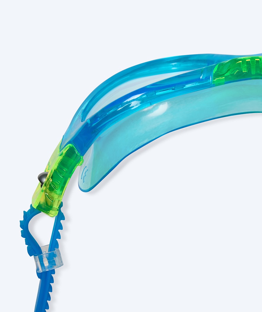 Watery swim goggles for kids - Mantis 2.0 - Atlantic Blue/clear