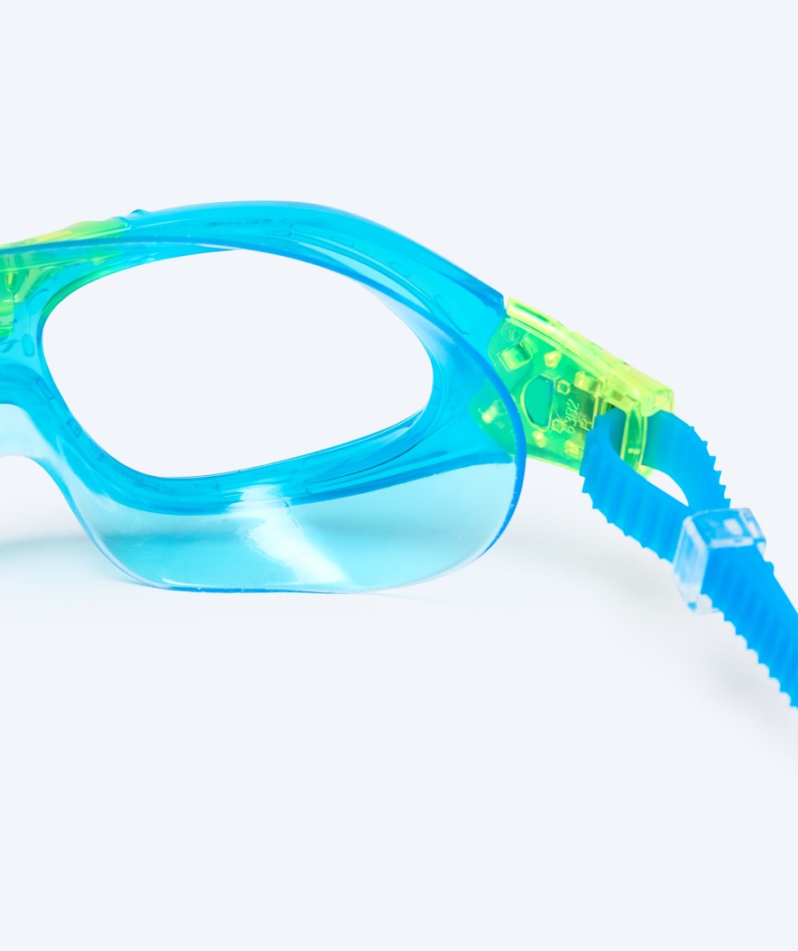 Watery swimming goggles for kids - Mantis 2.0 - Atlantic Blue/clear