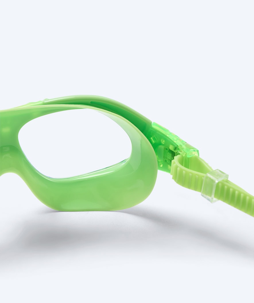 Watery swim goggles for kids - Mantis 2.0 - Light green/clear