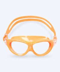 Watery swimming goggles for kids - Mantis 2.0 - Orange/clear