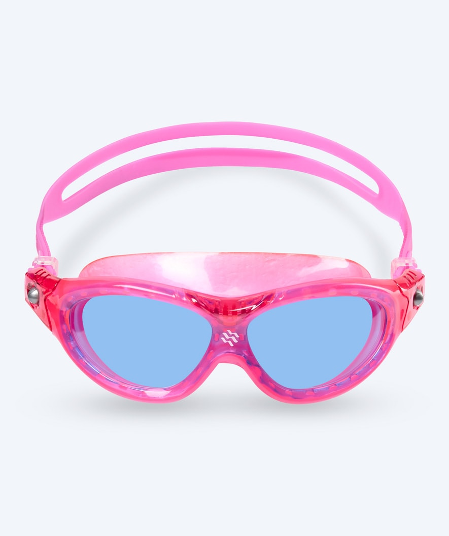 Watery swimming goggles for kids - Mantis 2.0 - Atlantic Pink/blue