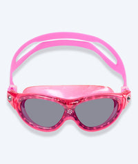 Watery swimming goggles for kids - Mantis 2.0 - Pink (Smoke lens)