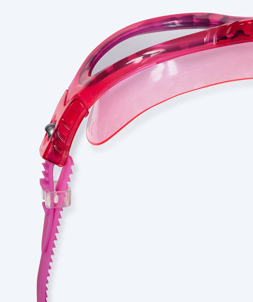 Watery swimming goggles for kids - Mantis 2.0 - Pink (Smoke lens)