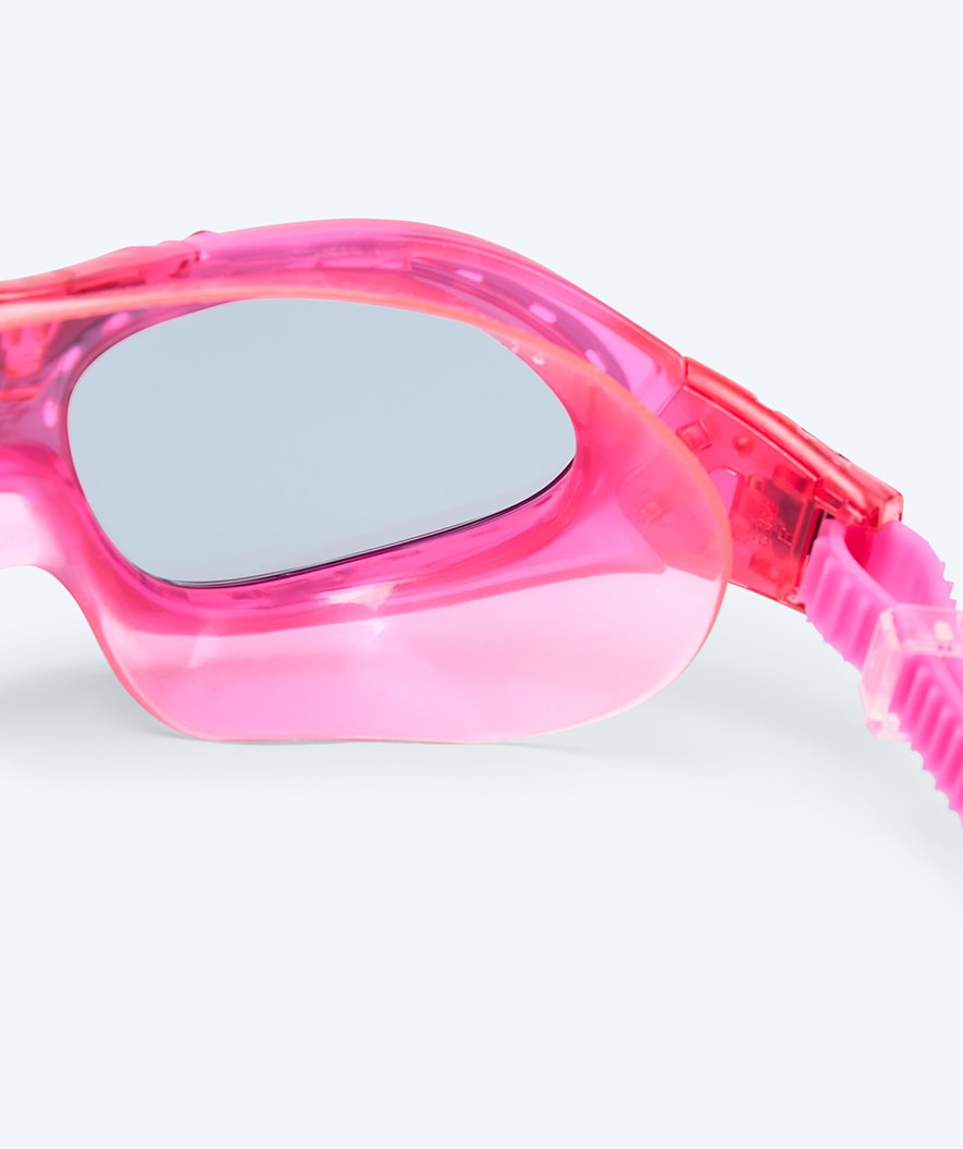 Watery swimming goggles for kids - Mantis 2.0 - Pink (Smoke lens)