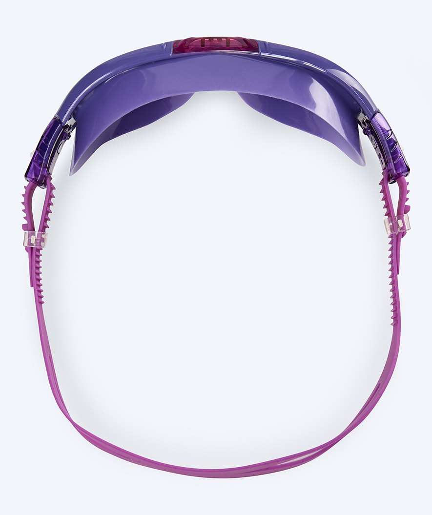 Watery swimming goggles for kids - Mantis 2.0 - Purple/clear