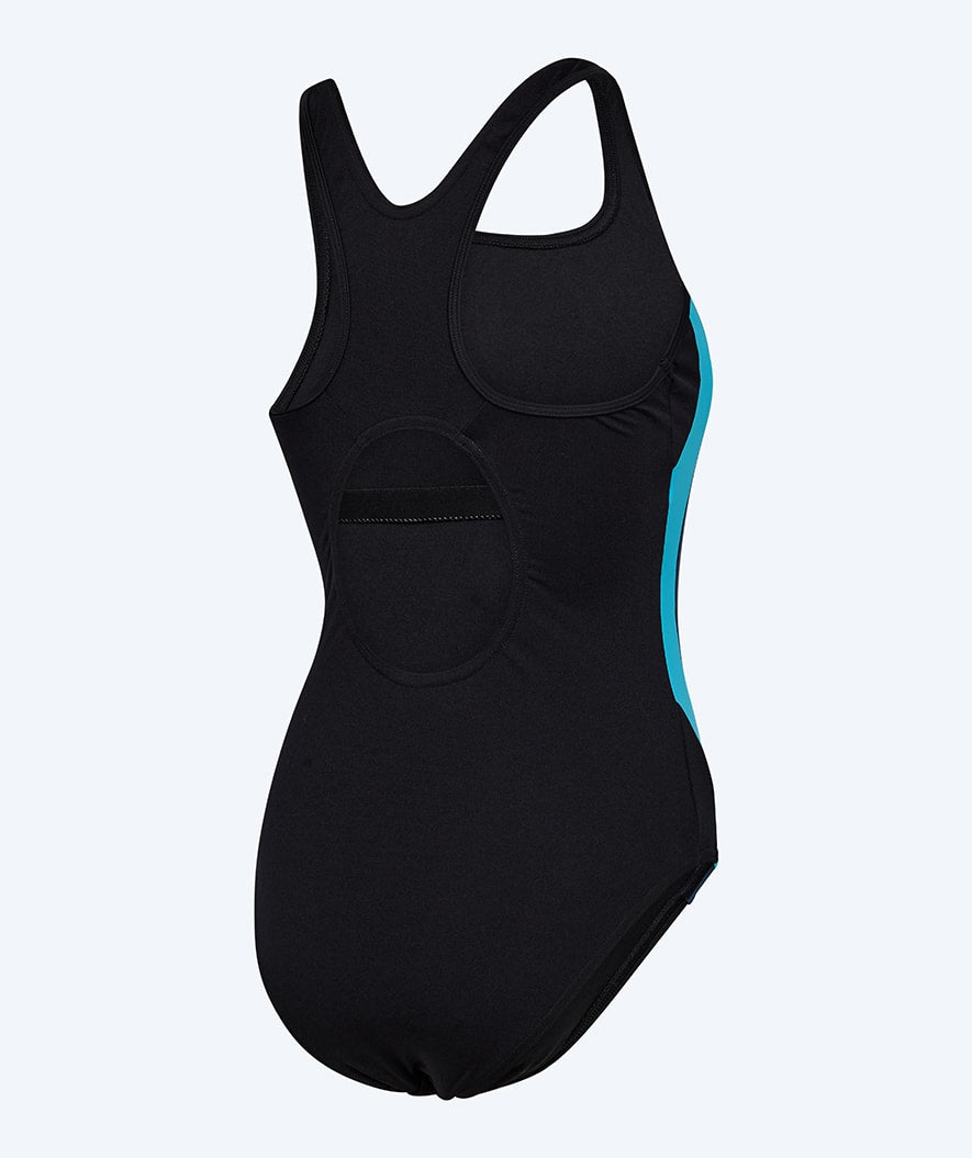 Watery swimsuit for women - Marella - Black/blue