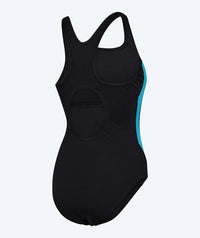 Watery swimsuit for women - Marella - Black/blue