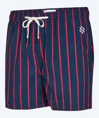 Watery swim shorts for men - Marilla Eco - Dark blue/red