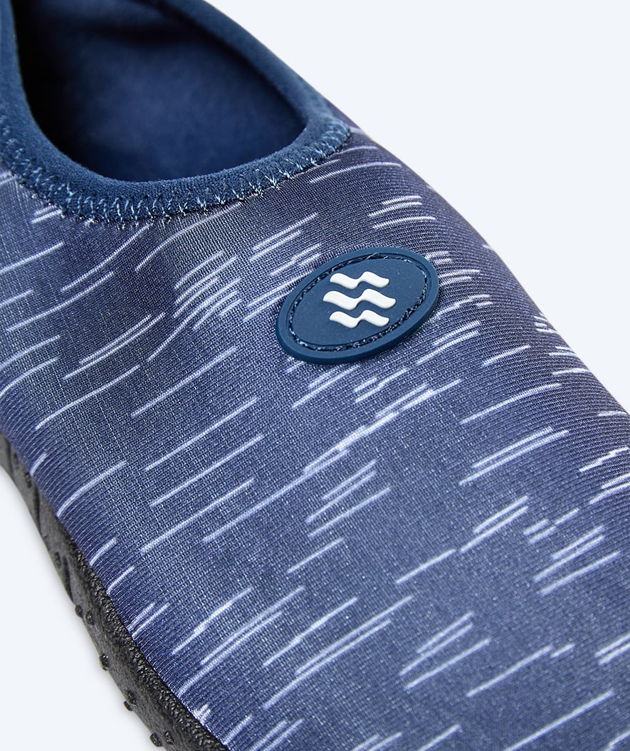 Watery swim shoes for kids - Marina - Dark blue