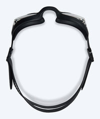 Watery nearsighted prescription swim goggles for adults - (-1.5) to (-8.0) - Matira - Black